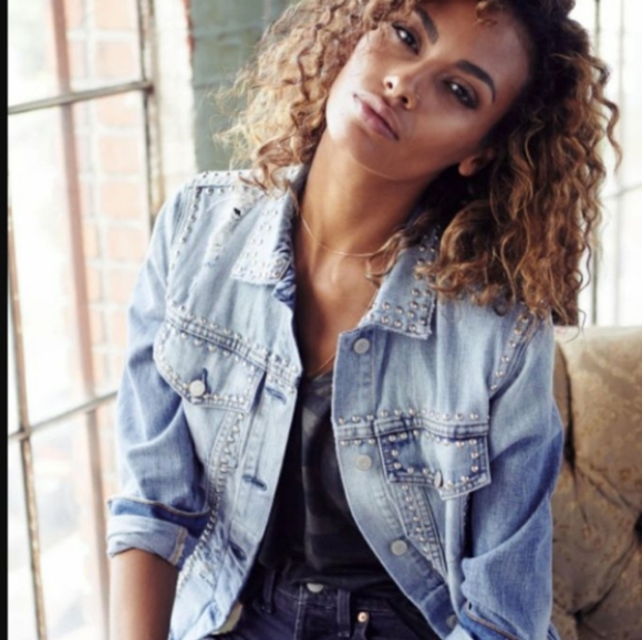 Rails Jackets & Blazers - Rails Studded Denim Jacket